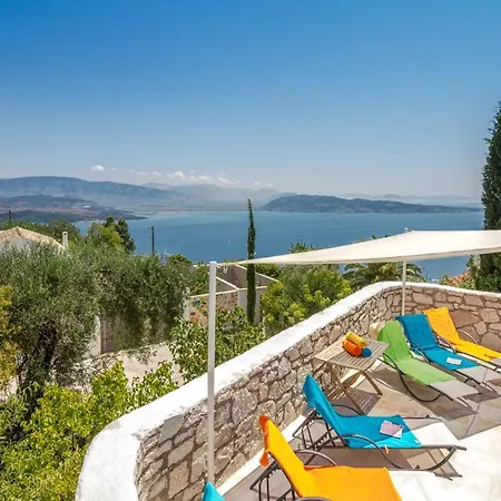Villa Armonia By Rastonivillas - Colorful And Sunny! Northeast Corfu * Viggla