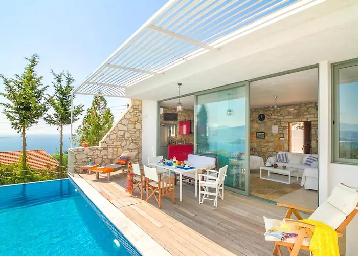 Villa Villa Armonia By Rastonivillas - Colorful And Sunny! Northeast Corfu Viggla