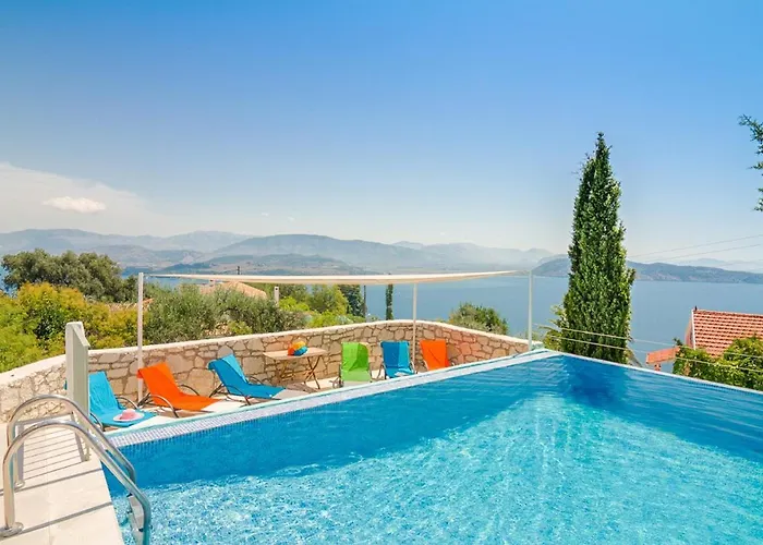 Villa Armonia By Rastonivillas - Colorful And Sunny! Northeast Corfu * Viggla