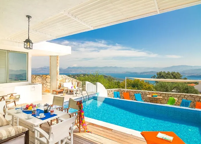 Villa Villa Armonia By Rastonivillas - Colorful And Sunny! Northeast Corfu